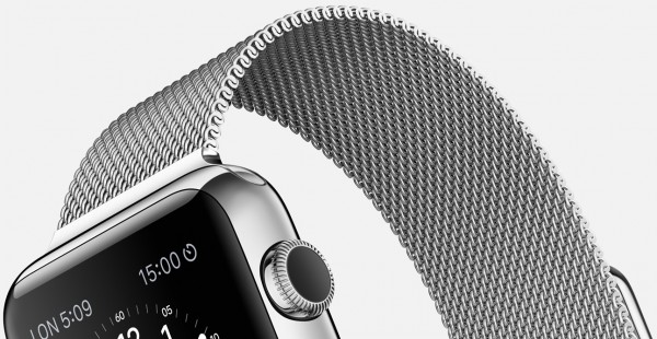 Apple Watch (38 mm) Paslanmaz Çelik Kasa ve Milano Loop Akıllı Saat