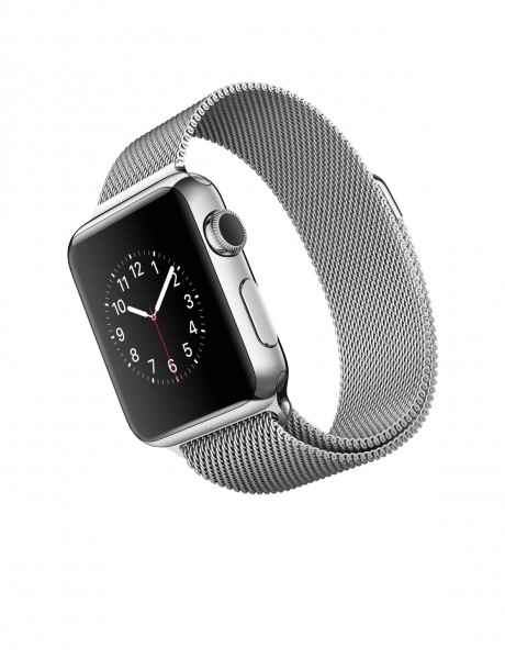 Apple Watch (38 mm) Paslanmaz Çelik Kasa ve Milano Loop Akıllı Saat