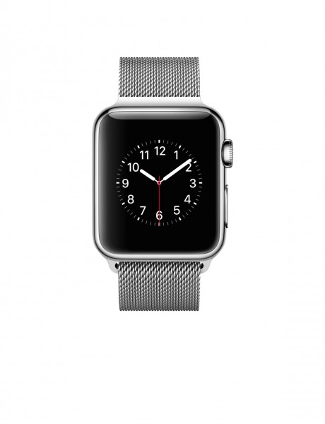 Apple Watch (38 mm) Paslanmaz Çelik Kasa ve Milano Loop Akıllı Saat