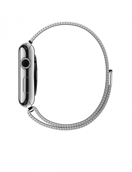 Apple Watch (42 mm) Paslanmaz Çelik Kasa ve Milano Loop Akıllı Saat