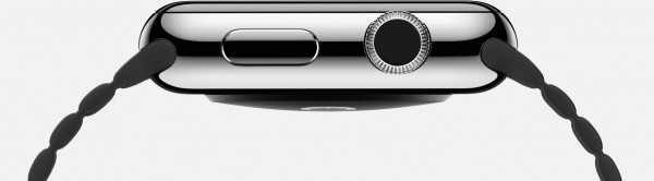 Apple Watch (42 mm) Paslanmaz Çelik Kasa ve Siyah Deri Loop Akıllı Saat