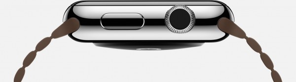 Apple Watch (42 mm) Paslanmaz Çelik Kasa ve Açık Kahverengi Deri Loop Akıllı Saat