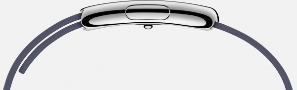 Apple Watch (38 mm) Paslanmaz Çelik Kasa ve Modern Tokalı Gece Mavisi Kayış Akıllı Saat