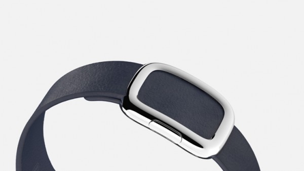 Apple Watch (38 mm) Paslanmaz Çelik Kasa ve Modern Tokalı Gece Mavisi Kayış Akıllı Saat