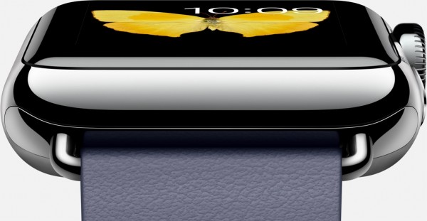 Apple Watch (38 mm) Paslanmaz Çelik Kasa ve Modern Tokalı Gece Mavisi Kayış Akıllı Saat