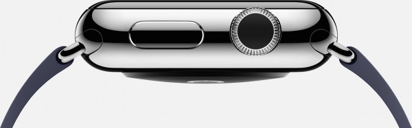 Apple Watch (38 mm) Paslanmaz Çelik Kasa ve Modern Tokalı Gece Mavisi Kayış Akıllı Saat