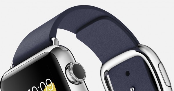 Apple Watch (38 mm) Paslanmaz Çelik Kasa ve Modern Tokalı Gece Mavisi Kayış Akıllı Saat