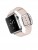 Apple Watch (38 mm) Paslanmaz Çelik Kasa ve Modern Tokalı Açık Pembe Kayış (Small) Akıllı Saat