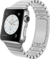 Apple Watch (38 mm) Paslanmaz Çelik Kasa ve Baklalı Model Paslanmaz Çelik Bilezik resim
