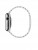 Apple Watch (38 mm) Paslanmaz Çelik Kasa ve Baklalı Model Paslanmaz Çelik Bilezik Akıllı Saat