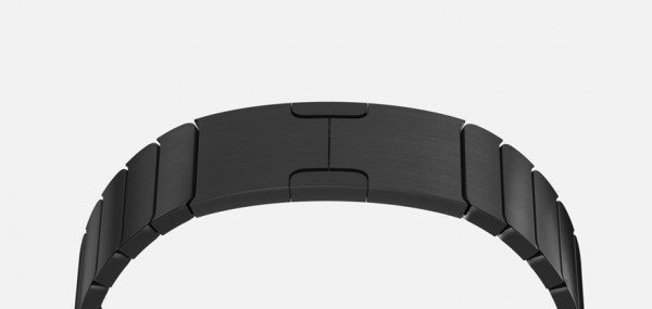Apple Watch (38 mm) Uzay Siyahı Paslanmaz Çelik Kasa ve Baklalı Model Uzay Siyahı Paslanmaz Çelik Bilezik Akıllı Saat
