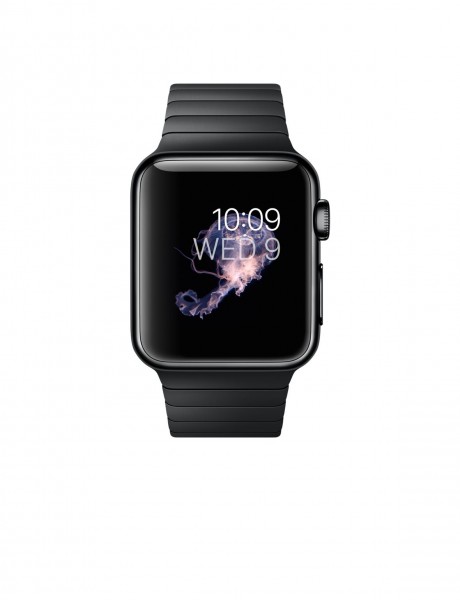 Apple Watch (38 mm) Uzay Siyahı Paslanmaz Çelik Kasa ve Baklalı Model Uzay Siyahı Paslanmaz Çelik Bilezik Akıllı Saat