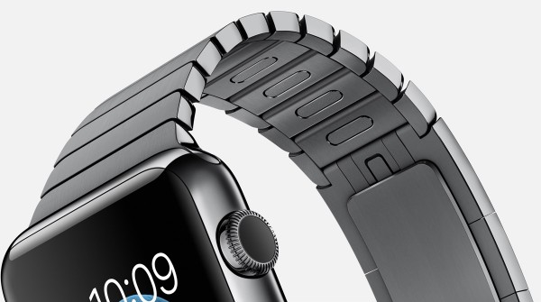 Apple Watch (38 mm) Uzay Siyahı Paslanmaz Çelik Kasa ve Baklalı Model Uzay Siyahı Paslanmaz Çelik Bilezik Akıllı Saat