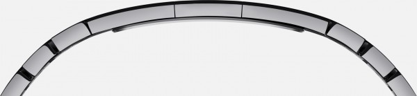 Apple Watch (38 mm) Uzay Siyahı Paslanmaz Çelik Kasa ve Baklalı Model Uzay Siyahı Paslanmaz Çelik Bilezik Akıllı Saat