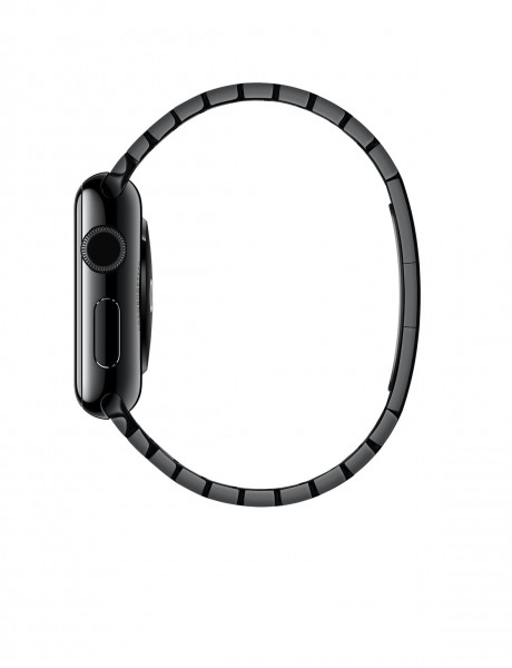 Apple Watch (38 mm) Uzay Siyahı Paslanmaz Çelik Kasa ve Baklalı Model Uzay Siyahı Paslanmaz Çelik Bilezik Akıllı Saat
