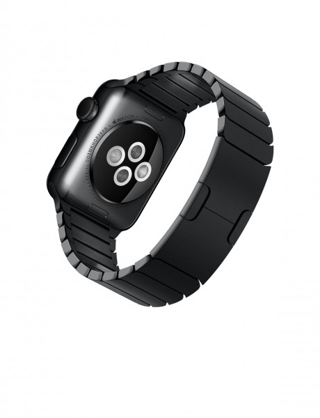 Apple Watch (38 mm) Uzay Siyahı Paslanmaz Çelik Kasa ve Baklalı Model Uzay Siyahı Paslanmaz Çelik Bilezik Akıllı Saat
