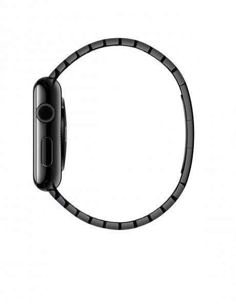 Apple Watch (42 mm) Uzay Siyahı Paslanmaz Çelik Kasa ve Baklalı Model Uzay Siyahı Paslanmaz Çelik Bilezik Akıllı Saat