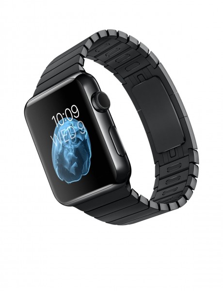 Apple Watch (42 mm) Uzay Siyahı Paslanmaz Çelik Kasa ve Baklalı Model Uzay Siyahı Paslanmaz Çelik Bilezik Akıllı Saat