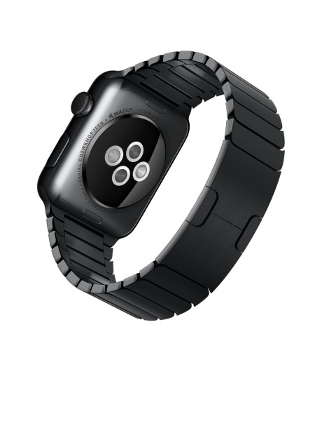 Apple Watch (42 mm) Uzay Siyahı Paslanmaz Çelik Kasa ve Baklalı Model Uzay Siyahı Paslanmaz Çelik Bilezik Akıllı Saat