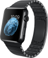 Apple Watch (42 mm) Uzay Siyahı Paslanmaz Çelik Kasa ve Baklalı Model Uzay Siyahı Paslanmaz Çelik Bilezik resim
