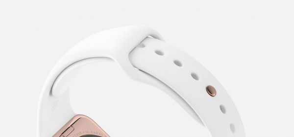 Apple Watch Edition (38 mm) 18 Ayar Roze Altın Kasa ve Beyaz Spor Kordon Akıllı Saat