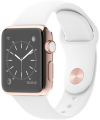 Apple Watch Edition (38 mm) 18 Ayar Roze Altın Kasa ve Beyaz Spor Kordon resim