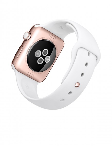 Apple Watch Edition (42 mm) 18 Ayar Roze Altın Kasa ve Beyaz Spor Kordon Akıllı Saat