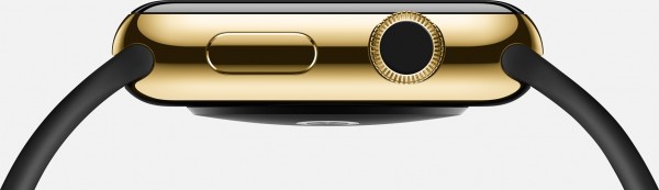 Apple Watch Edition (38 mm) 18 Ayar Sarı Altın Kasa ve Siyah Spor Kordon Akıllı Saat