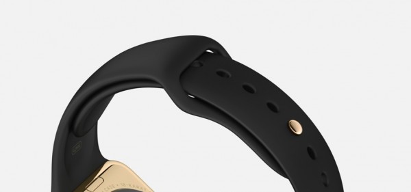 Apple Watch Edition (42 mm) 18 Ayar Sarı Altın Kasa ve Siyah Spor Kordon Akıllı Saat