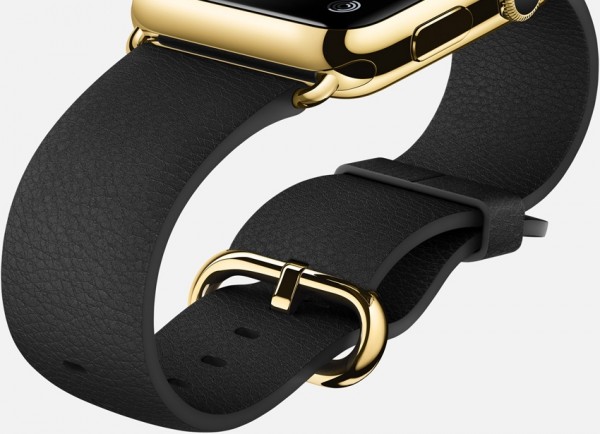 Apple Watch Edition (42 mm) 18 Ayar Sarı Altın Kasa ve Klasik Tokalı Siyah Kayış Akıllı Saat