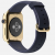 Apple Watch Edition (42 mm) 18 Ayar Sarı Altın Kasa ve Klasik Tokalı Gece Mavisi Kayış Akıllı Saat