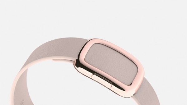 Apple Watch Edition (38 mm) 18 Ayar Roze Altın Kasa ve Modern Tokalı Roze Gri Kayış Akıllı Saat