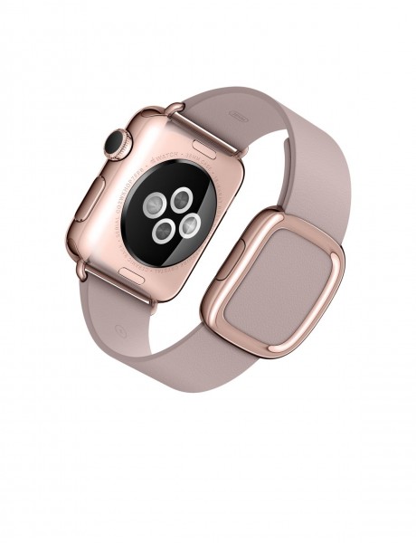 Apple Watch Edition (38 mm) 18 Ayar Roze Altın Kasa ve Modern Tokalı Roze Gri Kayış Akıllı Saat