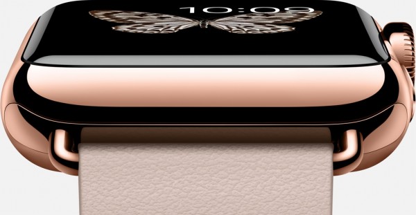 Apple Watch Edition (38 mm) 18 Ayar Roze Altın Kasa ve Modern Tokalı Roze Gri Kayış Akıllı Saat