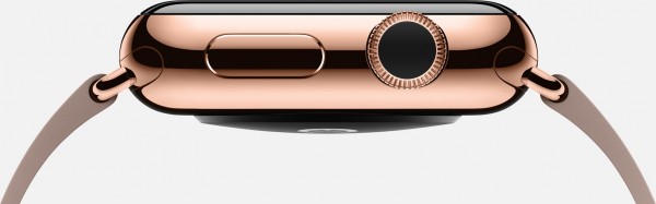 Apple Watch Edition (38 mm) 18 Ayar Roze Altın Kasa ve Modern Tokalı Roze Gri Kayış Akıllı Saat
