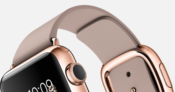 Apple Watch Edition (38 mm) 18 Ayar Roze Altın Kasa ve Modern Tokalı Roze Gri Kayış Akıllı Saat