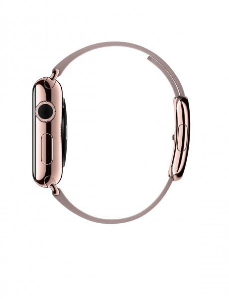 Apple Watch Edition (38 mm) 18 Ayar Roze Altın Kasa ve Modern Tokalı Roze Gri Kayış Akıllı Saat