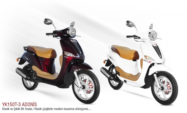 Yuki YK 150T-3 Adonis Scooter