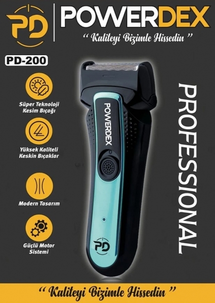 PowerDex PD-200 Sakal Kesme Makinesi