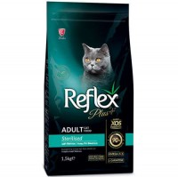 Reflex Plus Sterilised Somonlu 1.5 kg resim