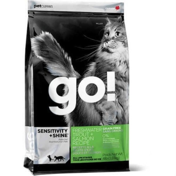 Petcurean PetCurean Go! Sensitivity Shine Tahılsız Somonlu Alabalıklı 1.8 kg Kedi Maması