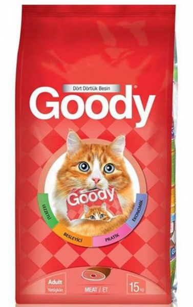 Goody Meat Etli Yetişkin 15 kg Kedi Maması