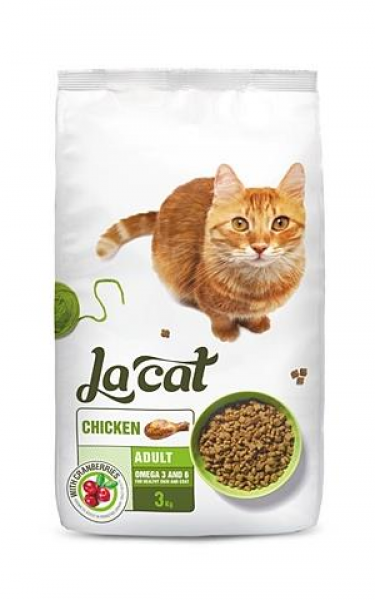 La Cat Yetişkin Tavuklu 3 kg Kedi Maması