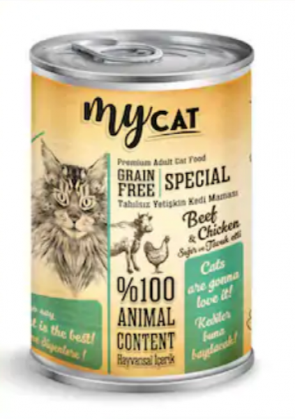 MyCat Mycat Tahılsız Yetişkin Gurme 415 gr Kedi Maması