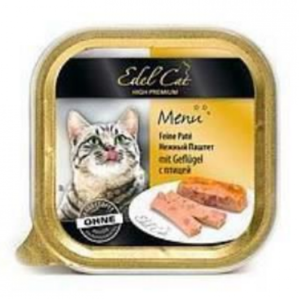 Edel Cat Kümes Hayvanlı Pate 100 gr Kedi Maması