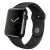 Apple Watch (42 mm) Uzay Siyahı Paslanmaz Çelik Kasa ve Siyah Spor Kordon Akıllı Saat