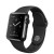 Apple Watch (38 mm) Uzay Siyahı Paslanmaz Çelik Kasa ve Siyah Spor Kordon Akıllı Saat