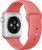 Apple Watch (38 mm) Gümüş Rengi Alüminyum Kasa Pembe Spor Kordon Akıllı Saat