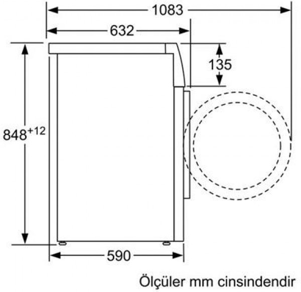 Bosch WAY287X2TR Çamaşır Makinesi