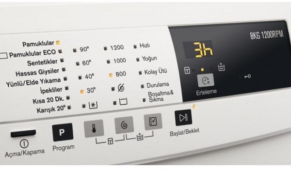 Electrolux EWF1274BW Çamaşır Makinesi